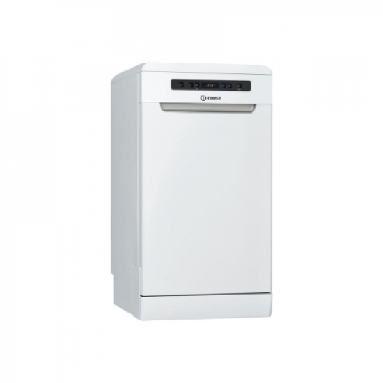 Dishwasher | DSFO 3T224 C | Free standing | Width 45 cm | Number of place settings 10 | Number of programs 9 | Energy efficiency class E | Display | White