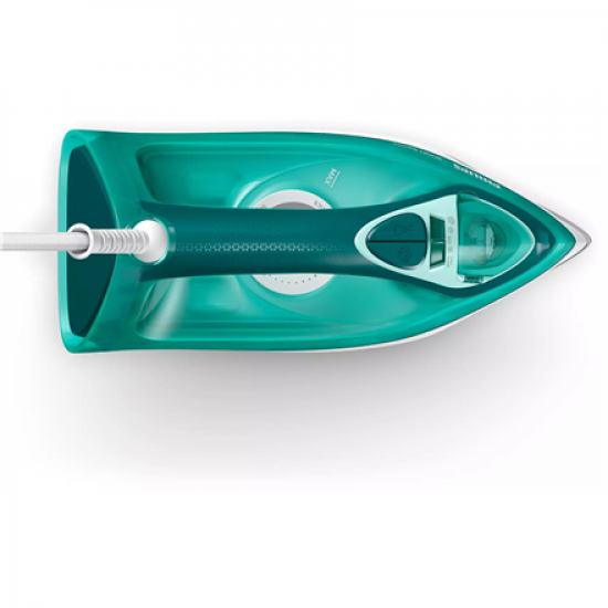 Philips | Iron | DST3030/70 | Steam Iron | 2400 W | Water tank capacity 300 ml | Continuous steam 40 g/min | Steam boost performance 180 g/min | Green