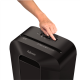 Powershred | LX41 | Black | 17 L | Credit cards shredding | Paper handling standard/output 8 sheets per pass | Mini-Cut Shredder | Warranty 24 month(s)