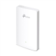 TP-LINK | AX1800 Wall-Plate Dual-Band Wi-Fi 6 Access Point | EAP615-Wall | 802.11ax | 10/100/1000 Mbit/s | Ethernet LAN (RJ-45) ports 4 | MU-MiMO Yes | PoE out