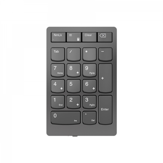 Lenovo | Professional | Go Wireless Numeric Keypad | Numeric Keypad | Wireless | Storm Grey