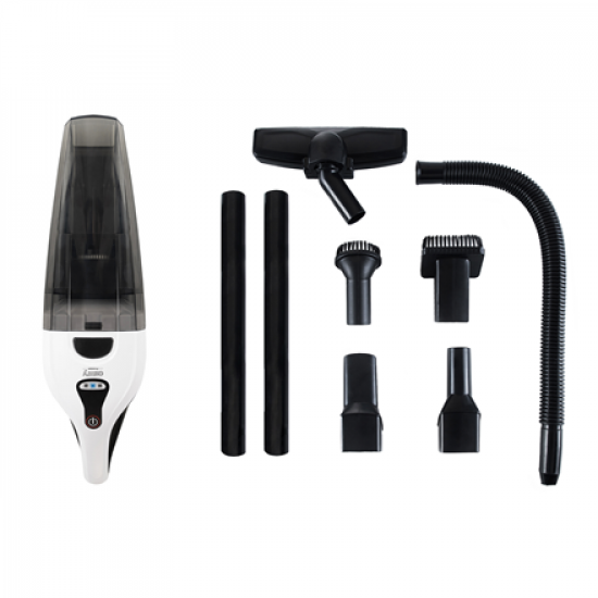 Camry | Vacuum Cleaner | CR 7046 | Cordless operating | Bagless | 200 W | Operating time (max) 20 min | Black/White | Warranty 24 month(s)