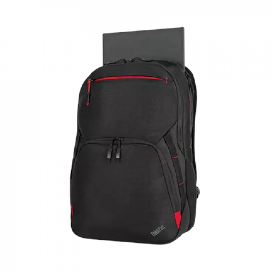 Lenovo | ThinkPad Essential Plus 15.6-inch Backpack (Sustainable & Eco-friendly, made with recycled PET: Total 28% Exterior: 60%) | Essential | Backpack | Black | 15.6 
