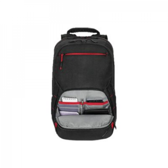 Lenovo | ThinkPad Essential Plus 15.6-inch Backpack (Sustainable & Eco-friendly, made with recycled PET: Total 28% Exterior: 60%) | Essential | Backpack | Black | 15.6 