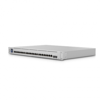 Ubiquiti | Switch Enterprise 24 PoE | USW-Enterprise-24-PoE | Managed L3 | Rackmountable | Gigabit Ethernet (copper) ports quantity 12x10/100/1000 Mbps + 12x100/1000/2500 Mbps | SFP ports quantity 0 | SFP+ ports quantity 2 | PoE+ ports quantity 24 | Power