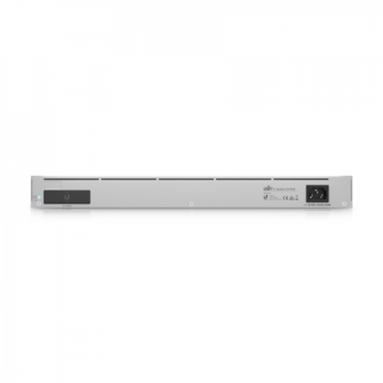 Ubiquiti | Switch Enterprise 24 PoE | USW-Enterprise-24-PoE | Managed L3 | Rackmountable | Gigabit Ethernet (copper) ports quantity 12x10/100/1000 Mbps + 12x100/1000/2500 Mbps | SFP ports quantity 0 | SFP+ ports quantity 2 | PoE+ ports quantity 24 | Power
