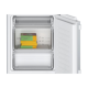 Bosch | Refrigerator | KIV86VFE1 | Energy efficiency class E | Built-in | Combi | Height 177.5 cm | Fridge net capacity 183 L | Freezer net capacity 84 L | 35 dB | White