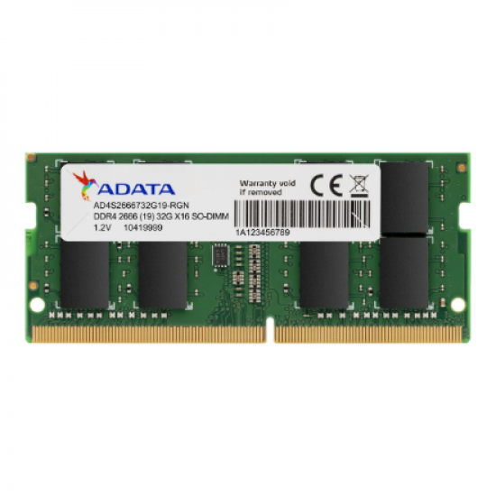 ADATA | Premier DDR4 RAM | 8 GB | SO-DIMM | 2666 MHz | Notebook | Registered No | ECC No