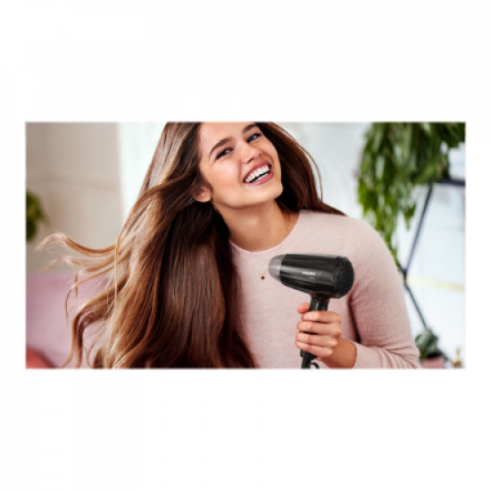 Philips | Hair Dryer | BHC010/10 EssentialCare | 1200 W | Number of temperature settings 3 | Black