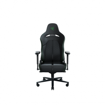 Razer Ergonomic Gaming Chair Enki EPU Synthetic Leather; Steel; Aluminium | Black/Green