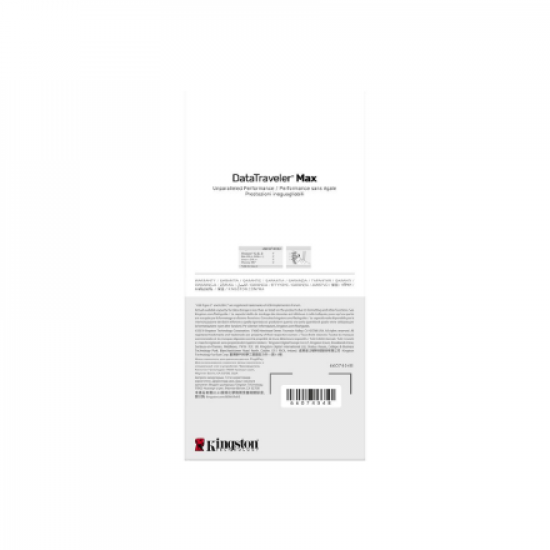 Kingston | USB Flash Drive | DataTraveler Max | 256 GB | USB 3.2 Gen 2 Type-C | Black