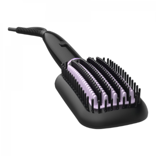 Philips | StyleCare Essential Heated straightening brush | BHH880/00 | Warranty 24 month(s) | Ceramic heating system | Temperature (min) 170 °C | Temperature (max) 200 °C | Number of heating levels 2 | Black