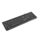 Natec Keyboard, Trout, US Layout, Slim, Black | Natec | NKL-0967 Trout | Standard | Wired | US | Black | USB Type-A | 349 g