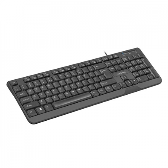 Natec Keyboard, Trout, US Layout, Slim, Black | Natec | NKL-0967 Trout | Standard | Wired | US | Black | USB Type-A | 349 g