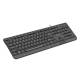 Natec Keyboard, Trout, US Layout, Slim, Black | Natec | NKL-0967 Trout | Standard | Wired | US | Black | USB Type-A | 349 g