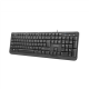 Natec Keyboard, Trout, US Layout, Slim, Black | Natec | NKL-0967 Trout | Standard | Wired | US | Black | USB Type-A | 349 g