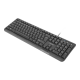 Natec Keyboard, Trout, US Layout, Slim, Black | Natec | NKL-0967 Trout | Standard | Wired | US | Black | USB Type-A | 349 g