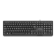 Natec Keyboard, Trout, US Layout, Slim, Black | Natec | NKL-0967 Trout | Standard | Wired | US | Black | USB Type-A | 349 g