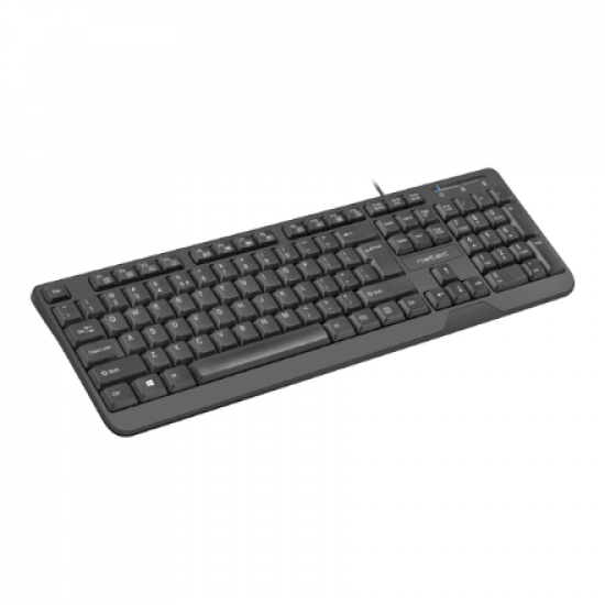 Natec Keyboard, Trout, US Layout, Slim, Black | Natec | NKL-0967 Trout | Standard | Wired | US | Black | USB Type-A | 349 g