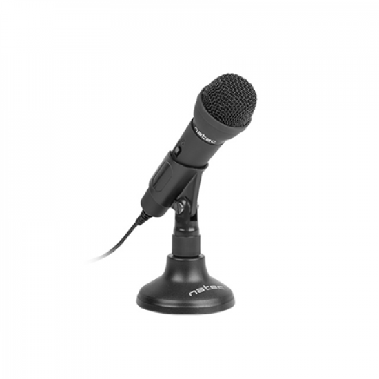 Natec | Microphone | NMI-0776 Adder | Black | Wired