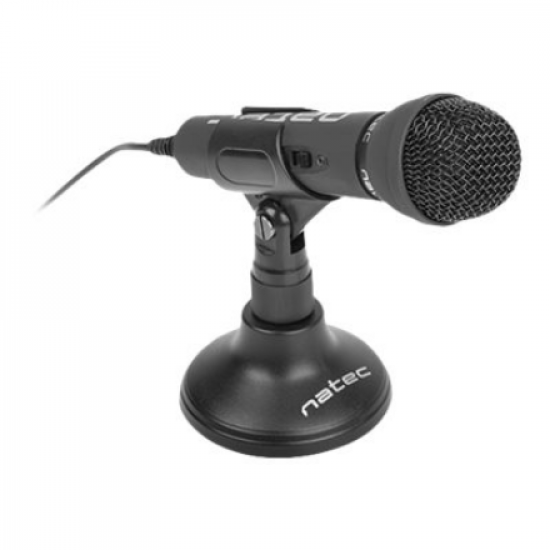 Natec | Microphone | NMI-0776 Adder | Black | Wired