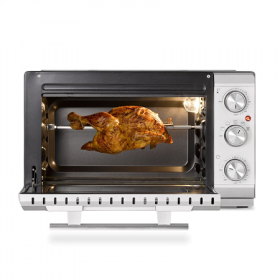 Caso | Compact oven | TO 20 SilverStyle | Easy Clean | Compact | 1500 W | Silver
