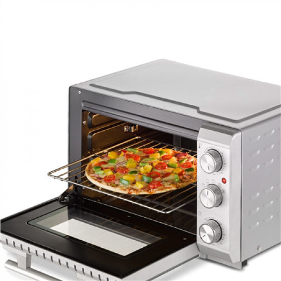 Caso | Compact oven | TO 20 SilverStyle | Easy Clean | Compact | 1500 W | Silver