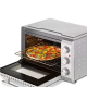 Caso | Compact oven | TO 20 SilverStyle | Easy Clean | Compact | 1500 W | Silver