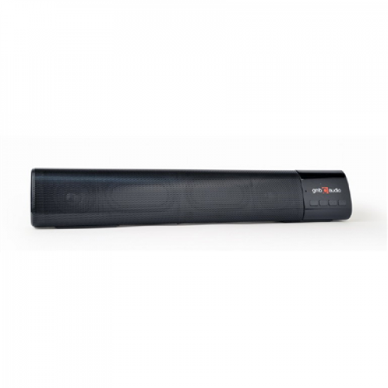 Gembird | Bluetooth soundbar | SPK-BT-BAR400-01 | 2 x 5 W | Bluetooth | Black | Portable | Wireless connection