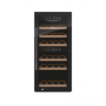 Caso | Smart Wine Cooler | WineExclusive 24 | Energy efficiency class G | Showcase | Bottles capacity 24 bottles | Cooling type Compressor technology | Black
