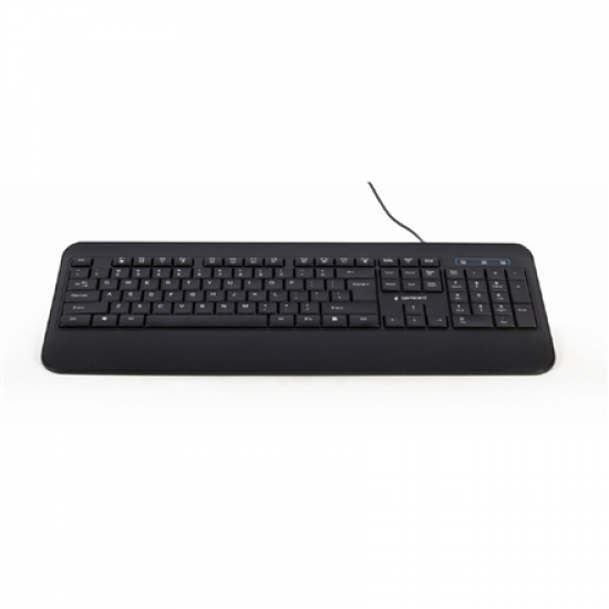 Gembird | Multimedia Keyboard | KB-UML-03 | Multimedia | Wired | US | Black