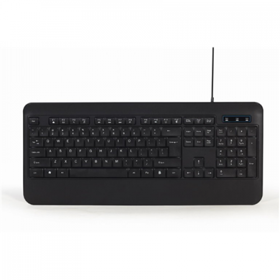 Gembird | Multimedia Keyboard | KB-UML-03 | Multimedia | Wired | US | Black