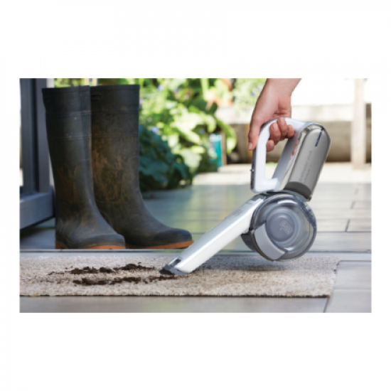 BLACK & DECKER | Vacuum Cleaner | PV1820L-QW | Cordless operating | Handstick | 18 V | Operating time (max) 13 min | White