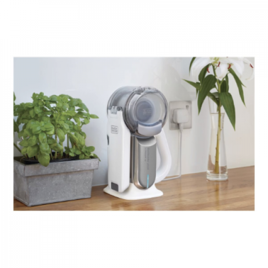 BLACK & DECKER | Vacuum Cleaner | PV1820L-QW | Cordless operating | Handstick | 18 V | Operating time (max) 13 min | White