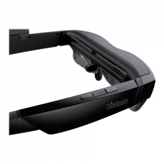 Lenovo | ThinkReality Glasses | A3 (PC Edition) | Black | Windows laptop (ThinkPad P1 Gens 2, 3, 4; ThinkPad P15 Gen 1; ThinkPad P17 Gens 1, 2; ThinkPad P53; ThinkPad X1 Gen 4 and ThinkPad T15g Gens 1,2) | USB-C | Smart Glasses