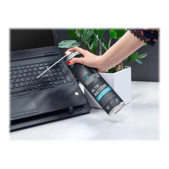 Natec Compressed Air Duster, Raccoon Air, 600 ml | Natec | NSC-1763 | Air Duster | 600 ml