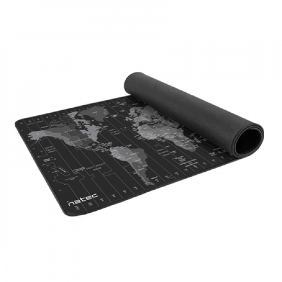 Natec | Mouse Pad Maxi | Time Zone Map