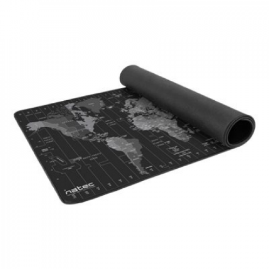 Natec | Mouse Pad Maxi | Time Zone Map