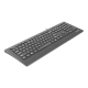 Natec Keyboard, Barracuda, US Layout, Slim | Natec | Keyboard | Barracuda | Standard | Wired | US | Black | 529 g