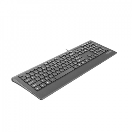 Natec Keyboard, Barracuda, US Layout, Slim | Natec | Keyboard | Barracuda | Standard | Wired | US | Black | 529 g