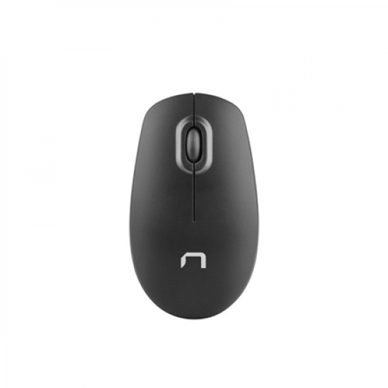 Natec Mouse, Merlin, Wireless, 1600 DPI, Optical, Black | Natec | Mouse | Optical | Wireless | Black-Grey | Merlin