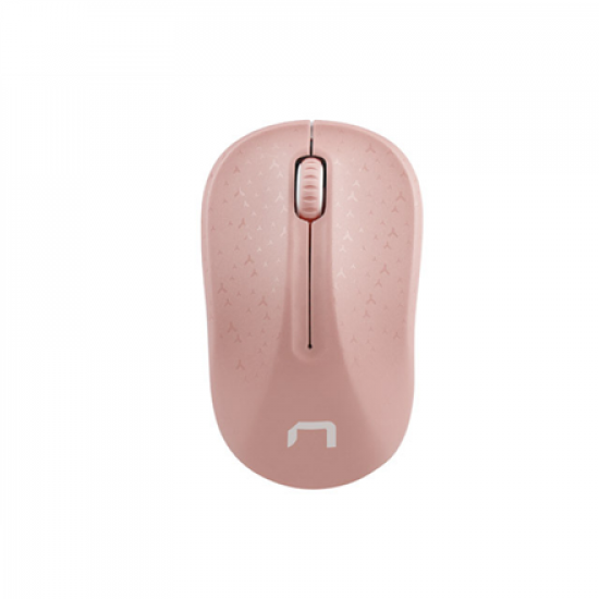 Natec Mouse, Toucan, Wireless, 1600 DPI, Optical, Pink-White | Natec | Mouse | Optical | Wireless | Pink/White | Toucan