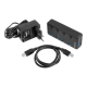 Natec | 4 Port Hub With USB 3.0 | Mantis NHU-1557 | Black