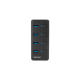 Natec | 4 Port Hub With USB 3.0 | Mantis NHU-1557 | Black