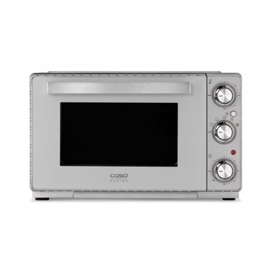 Caso | Compact oven | TO 26 SilverStyle | Easy Clean | Compact | 1500 W | Silver