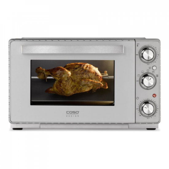 Caso | Compact oven | TO 26 SilverStyle | Easy Clean | Compact | 1500 W | Silver
