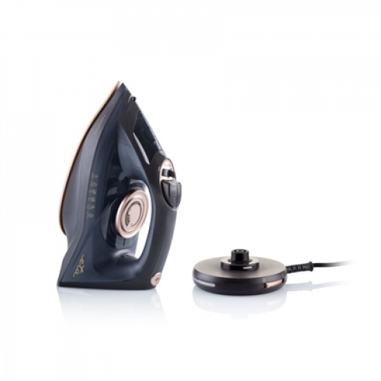 ETA | Iron | Kiara ETA127690000 | Cordless Steam Iron | 2200 W | Water tank capacity 220 ml | Continuous steam 40 g/min | Steam boost performance 90 g/min | Black