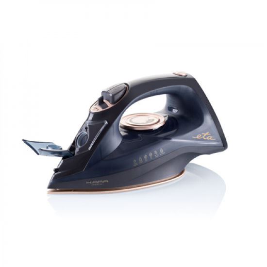 ETA | Iron | Kiara ETA127690000 | Cordless Steam Iron | 2200 W | Water tank capacity 220 ml | Continuous steam 40 g/min | Steam boost performance 90 g/min | Black