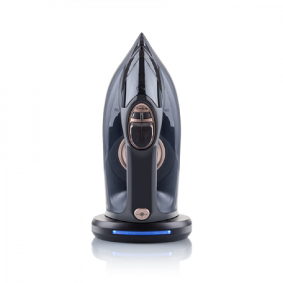 ETA | Iron | Kiara ETA127690000 | Cordless Steam Iron | 2200 W | Water tank capacity 220 ml | Continuous steam 40 g/min | Steam boost performance 90 g/min | Black