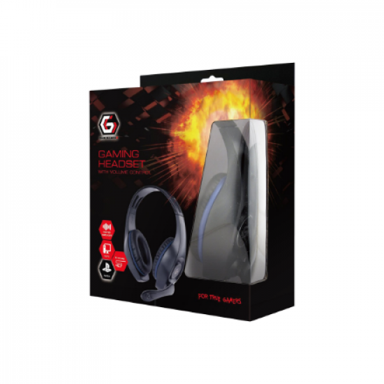 Gembird | Gaming headset with volume control | GHS-05-B | Wired | Over-Ear